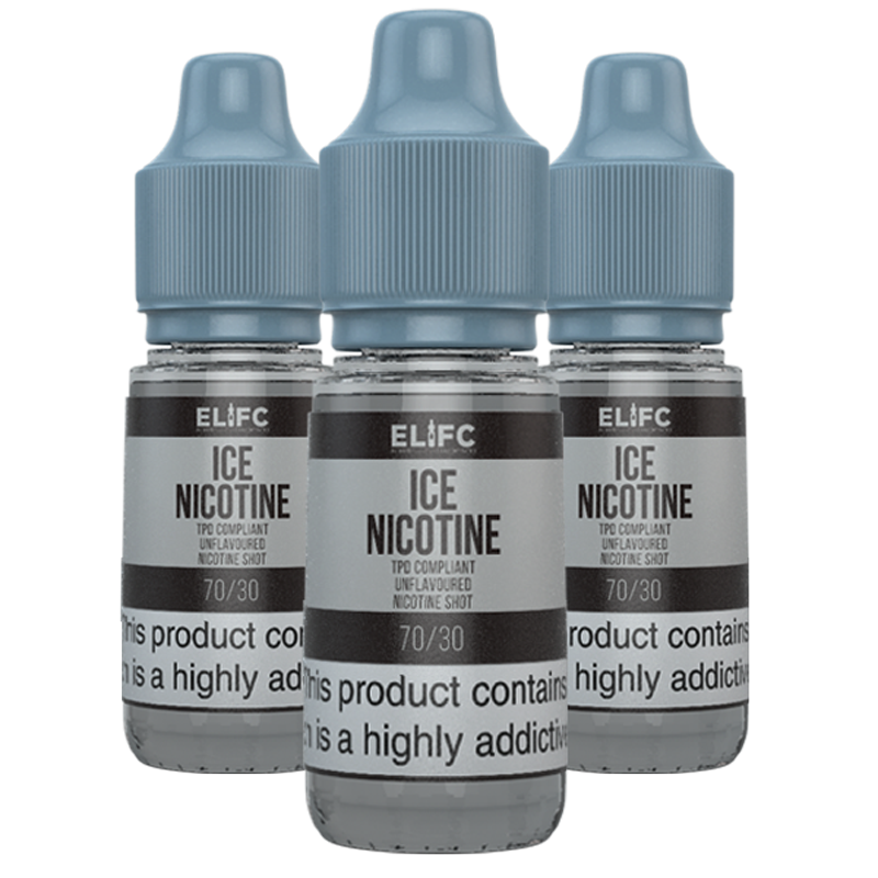 What is a nicotine shot and how should I use it?