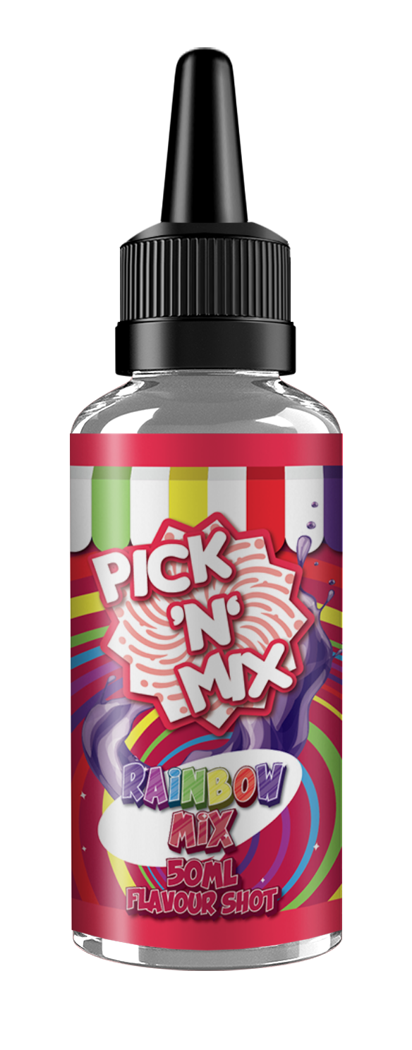 Rainbow Mix Flavour Shot by Pick N Mix - 250ml