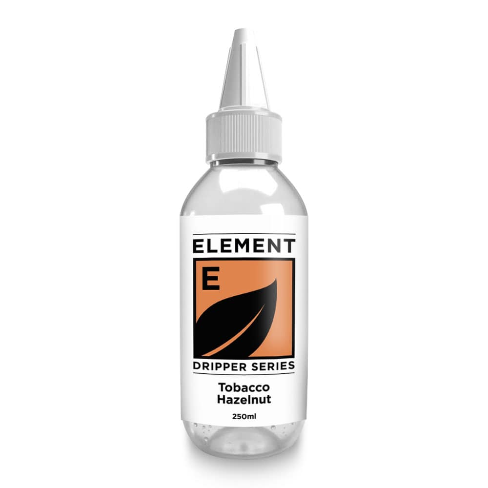 Tobacco Hazelnut Flavour Shot by Element - 250ml