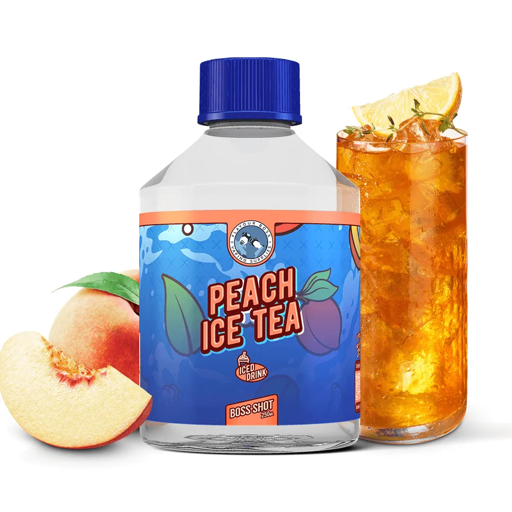 Peach Ice Tea Boss Shot by Flavour Boss - 250ml