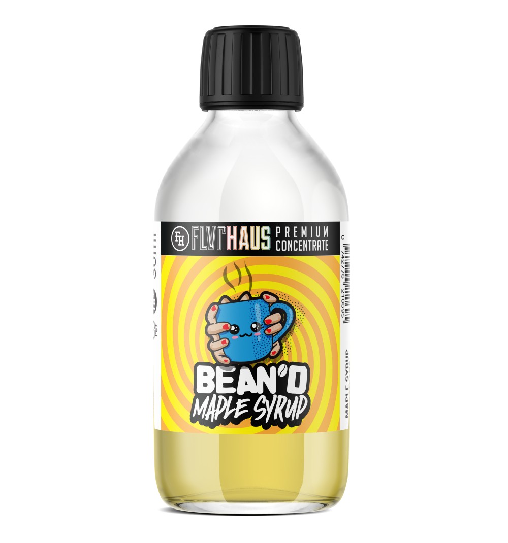 Bean'd Maple Syrup Bottle Shot by Ace of Vapes - 250ml