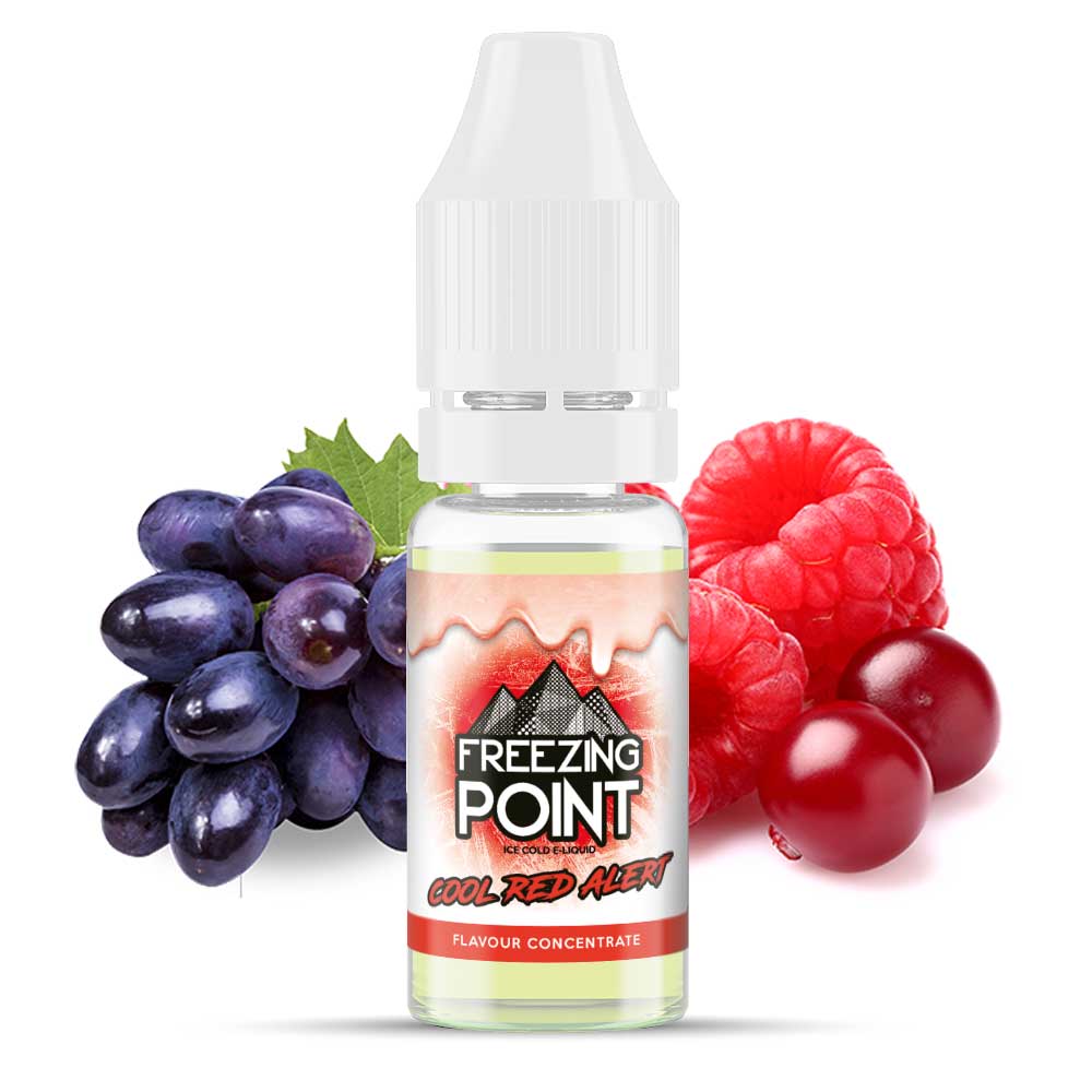 Cool Red Alert Flavour Concentrate by Freezing point