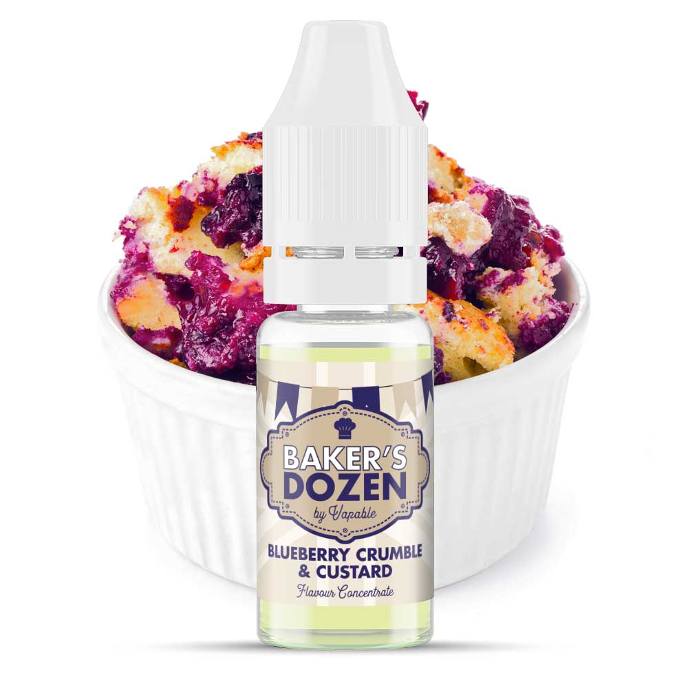 Blueberry Crumble & Custard Flavour Concentrate by Baker's Dozen