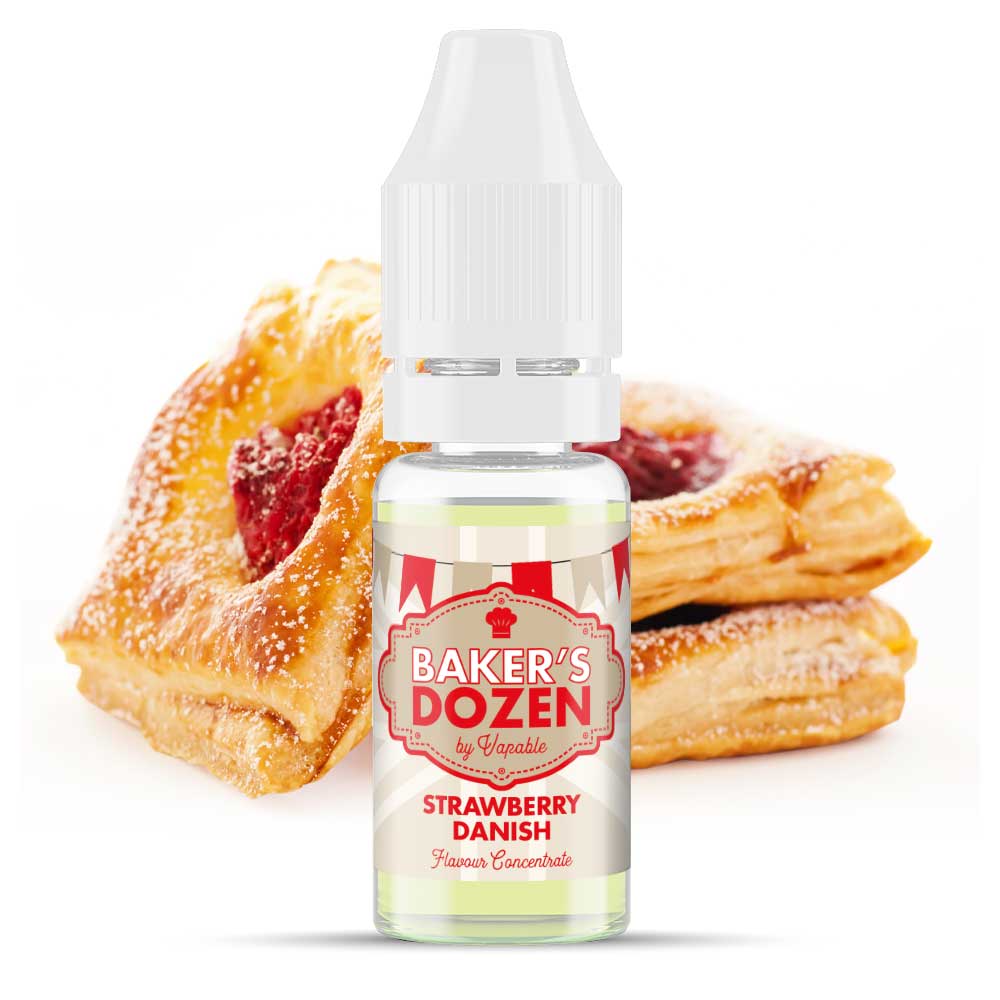 Strawberry Danish Flavour Concentrate by Baker's Dozen