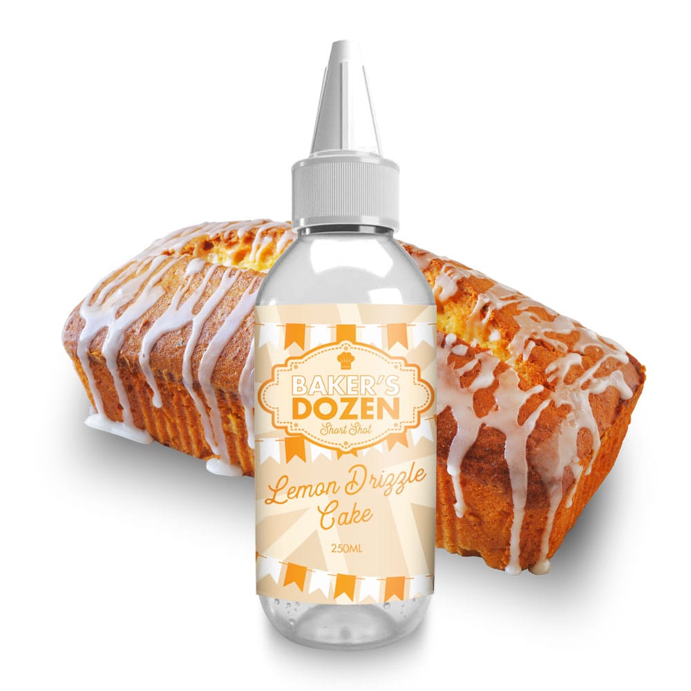Lemon Drizzle Cake Flavour Shot by Baker's Dozen - 250ml