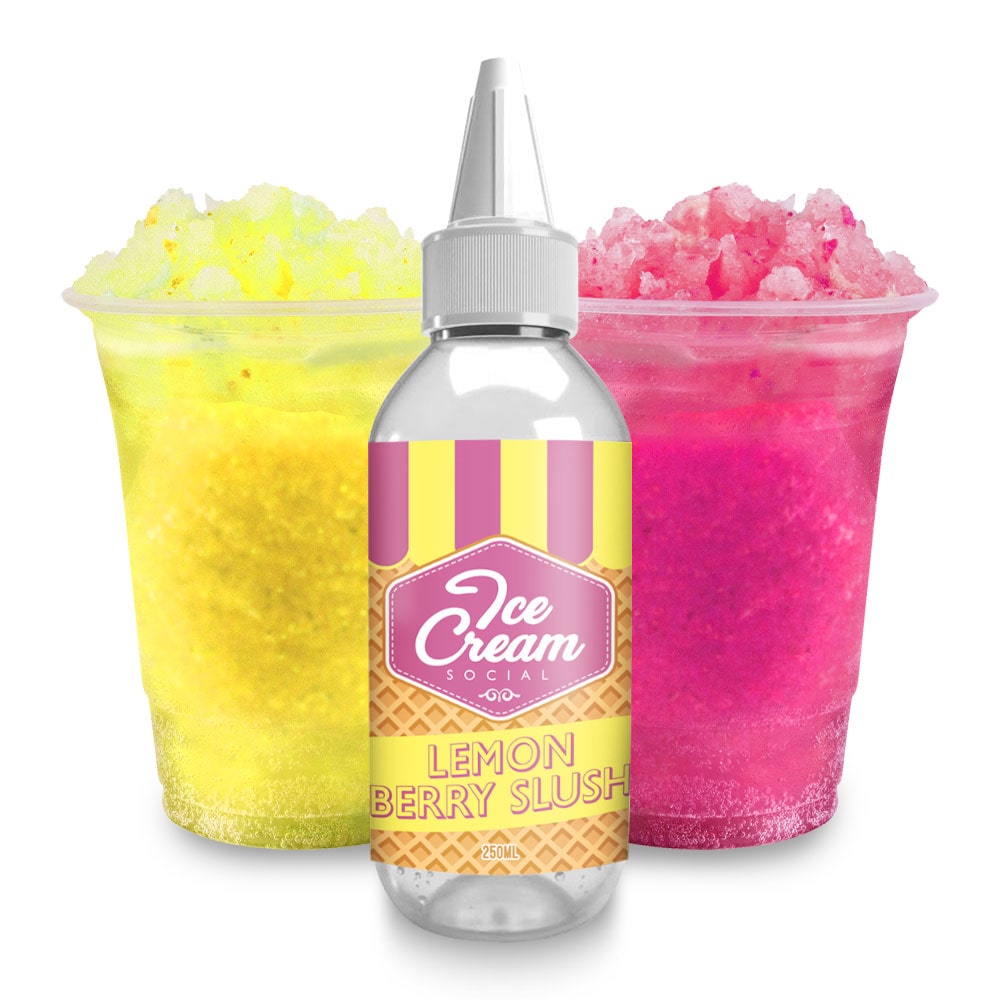 Lemon Berry Slush Flavour Shot by Ice Cream Social - 250ml