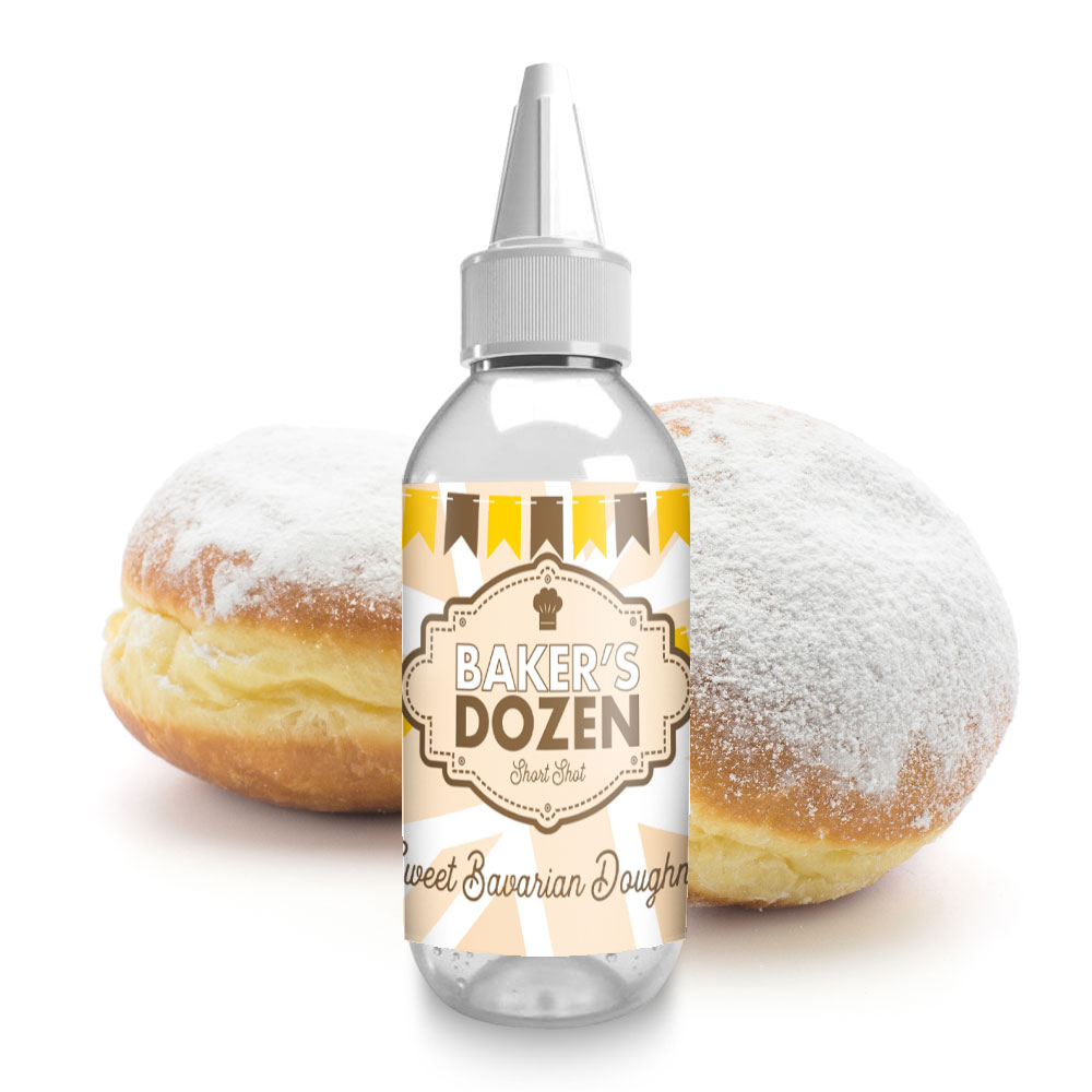 Sweet Bavarian Doughnut Flavour Shot by Baker's Dozen - 250ml