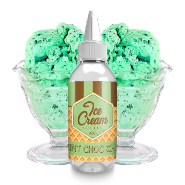 Mint Choc Chip Flavour Shot by Ice Cream Social - 250ml
