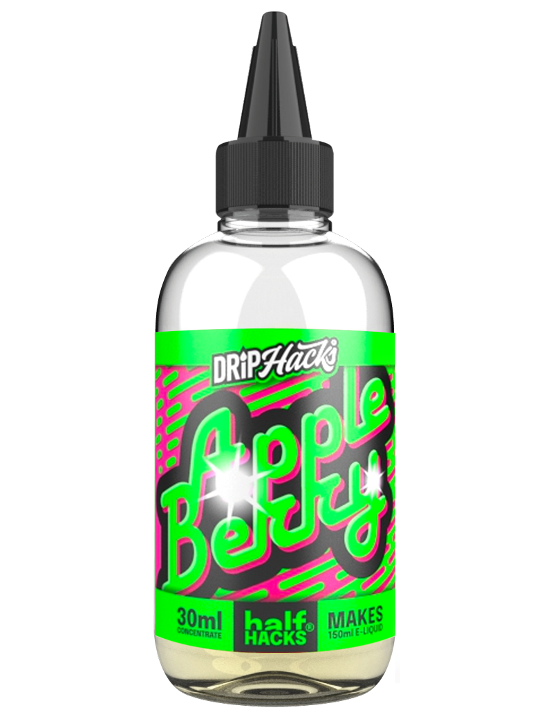 Apple Berry Half Hack Shot by Drip Hacks - 150ml