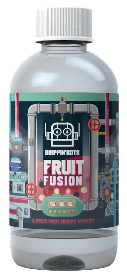 Fruit Fusion Drippin Bots Flavour Shot by Nom Nomz - 250ml