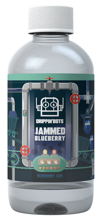 Jammed Blueberry Drippin Bots Flavour Shot by Nom Nomz - 250ml