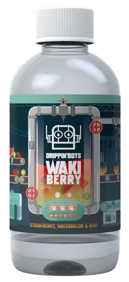 Waki Berry Drippin Bots Flavour Shot by Nom Nomz - 250ml