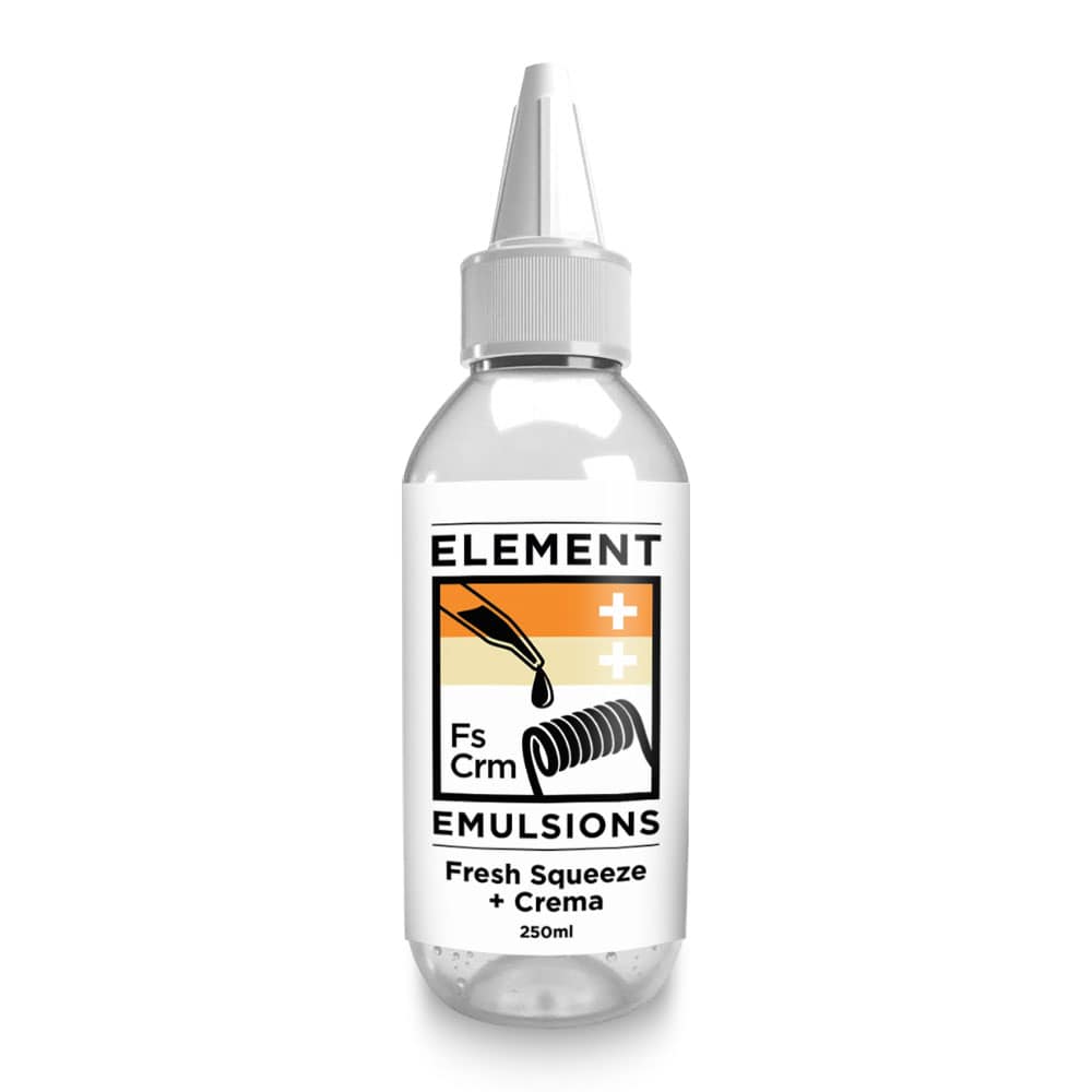 Fresh Squeeze + Crema Flavour Shot by Element - 250ml