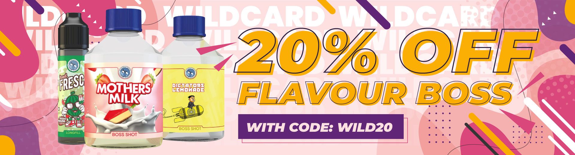 20% OFF FLAVOUR BOSS
