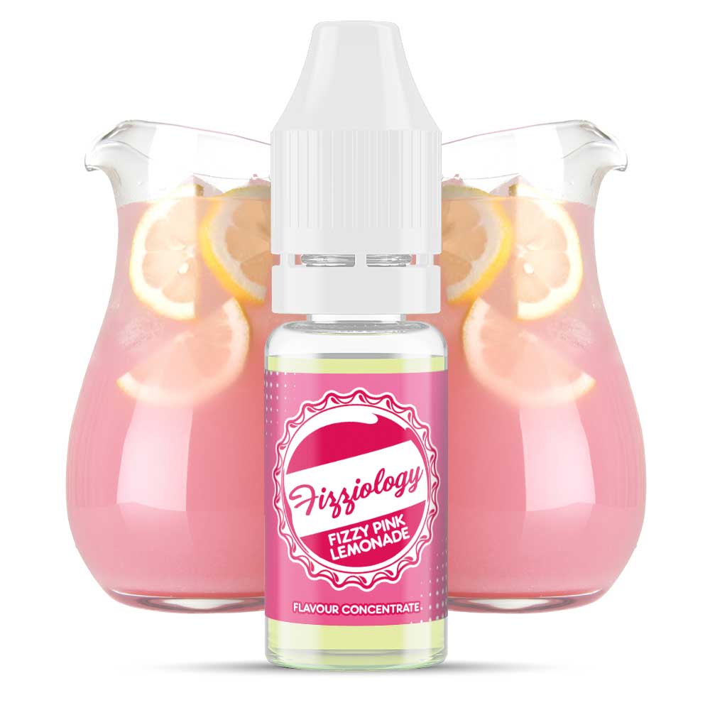 Fizzy Pink Lemonade Flavour Concentrate by Fizziology