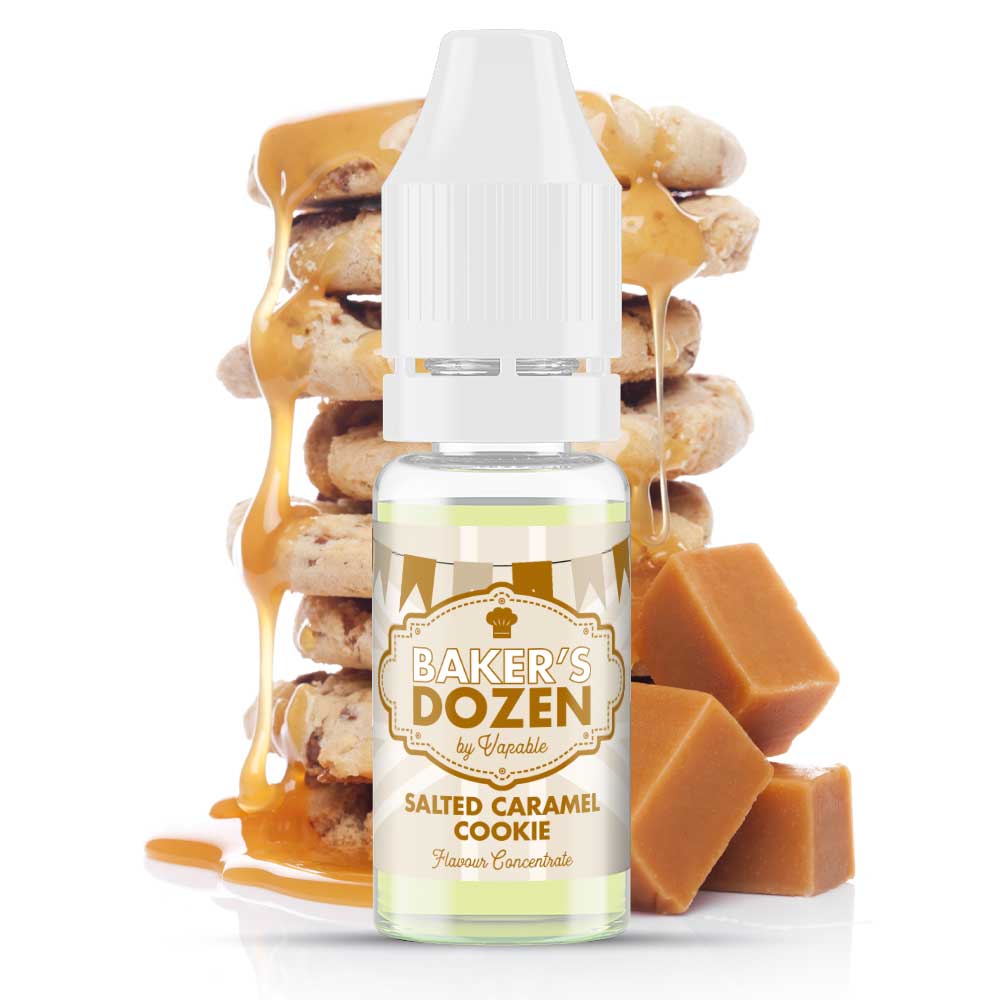 Salted Caramel Cookie Flavour Concentrate by Baker's Dozen
