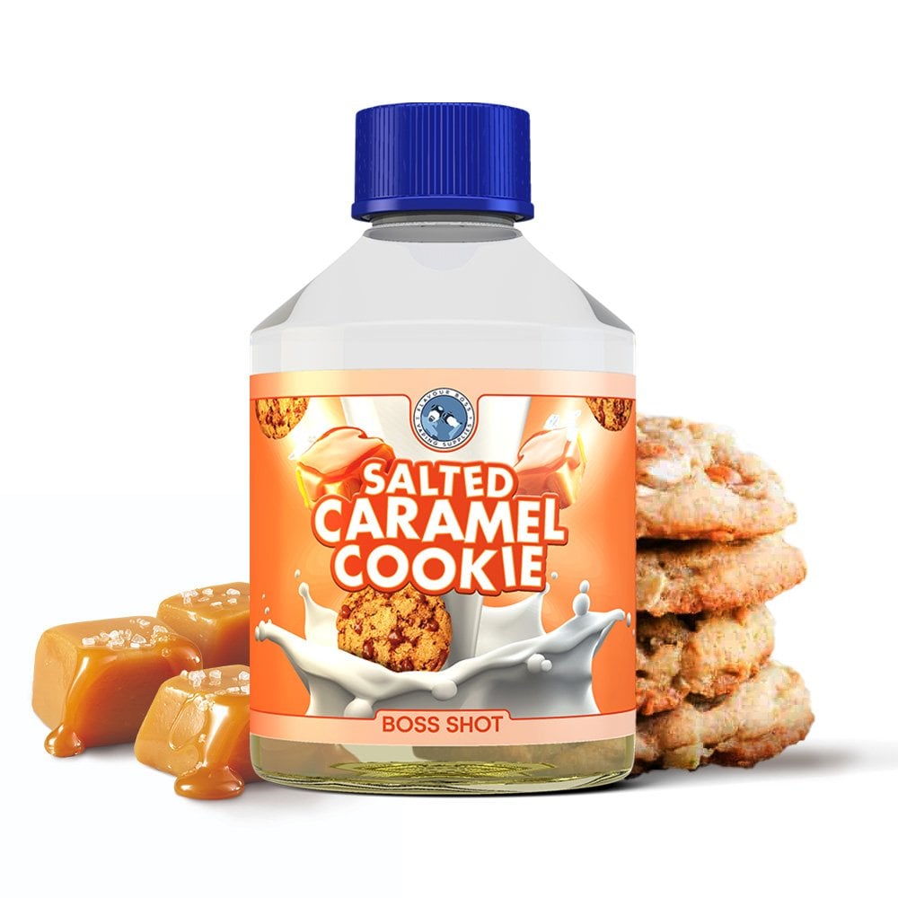 Salted Caramel Cookie Boss Shot by Flavour Boss - 250ml