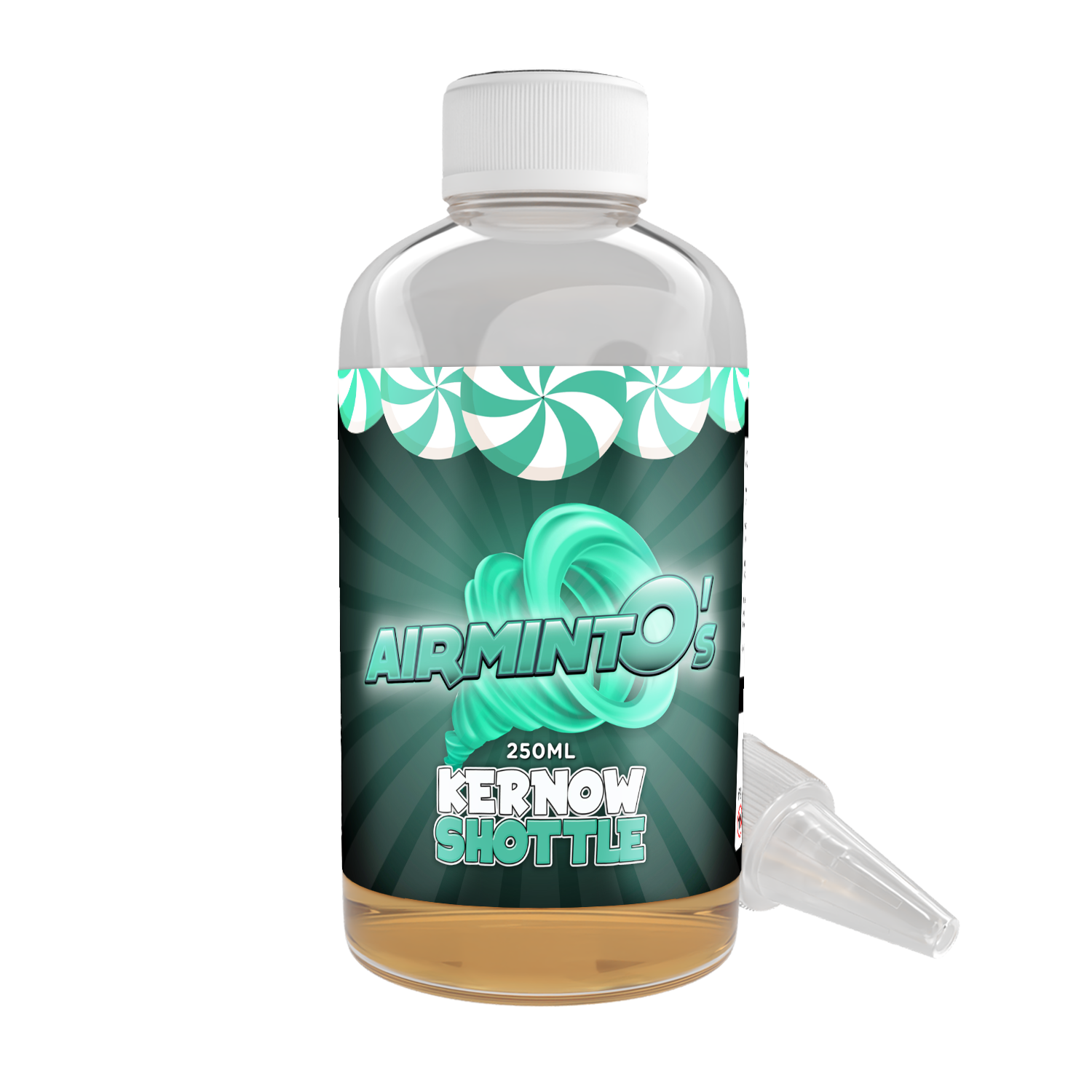 Air Mint O's Shottle Flavour Shot by Kernow - 250ml
