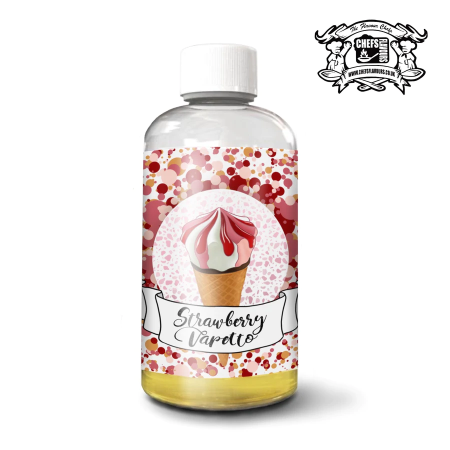 Strawberry Vapetto Flavour Shot by Chefs Flavours - 250ml