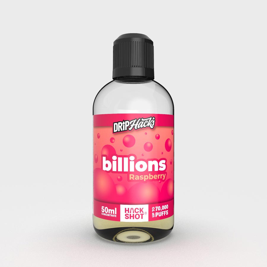 Raspberry Billions Hack Shot by Drip Hacks - 250ml