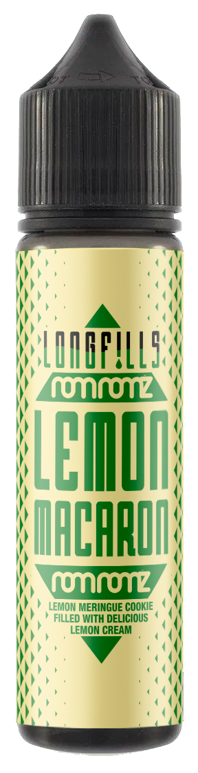 Lemon Macaron Nom Nomz Longfill - 20ml/60ml