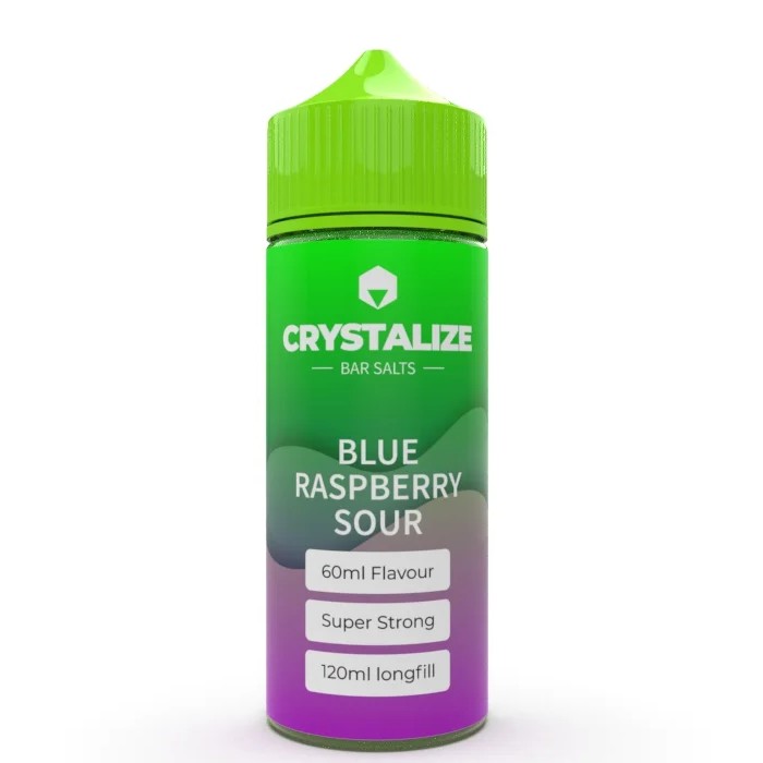 Blueberry Sour Raspberry Crystalize Drip Hacks Longfill - 60ml/120ml