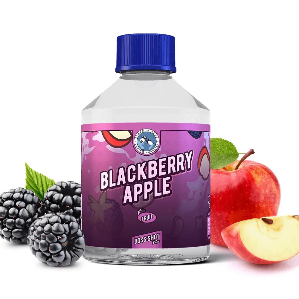 Blackberry Apple Boss Shot by Flavour Boss - 250ml