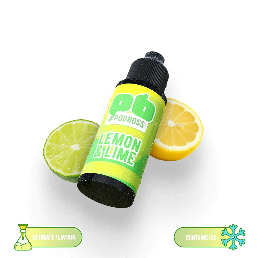 Lemon & Lime POD BOSS Flavour Boss Longfill - 30ml/120ml