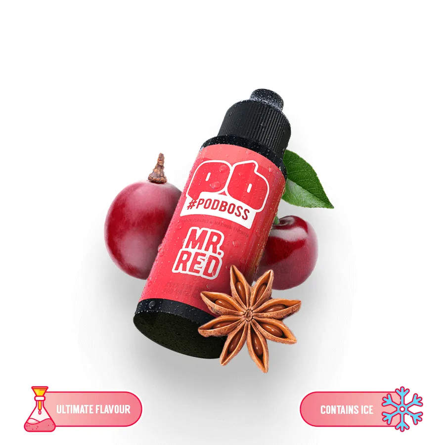 Mr. Red POD BOSS Flavour Boss Longfill - 30ml/120ml