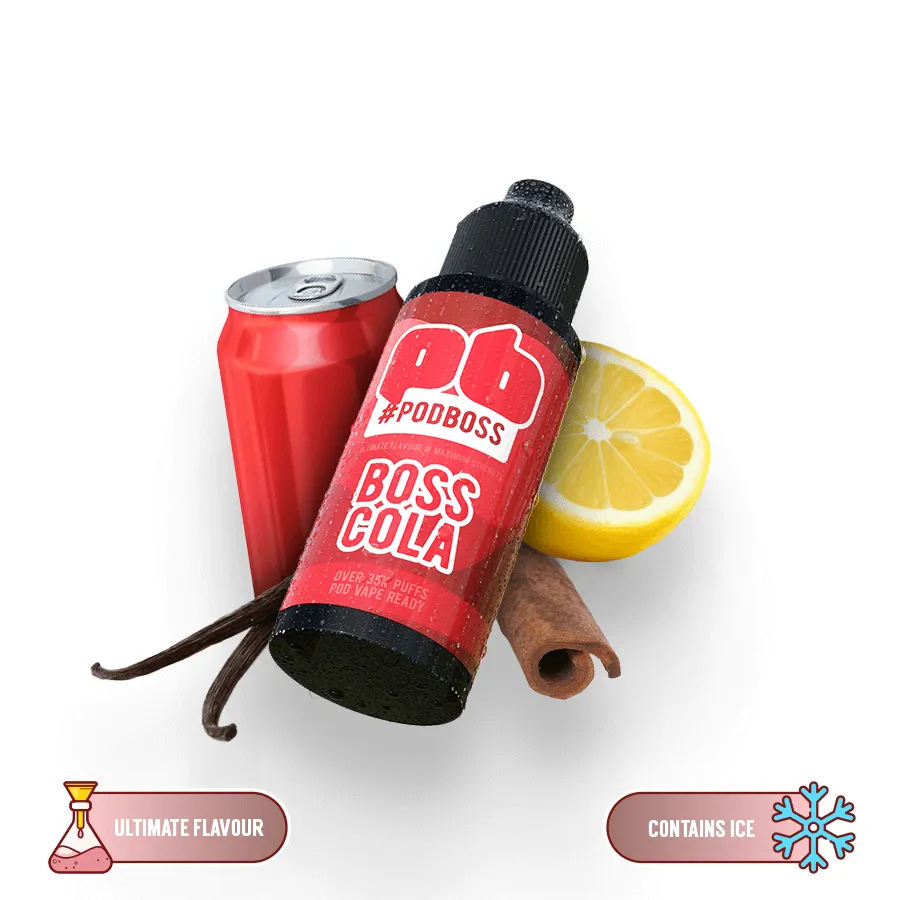 Boss Cola POD BOSS Flavour Boss Longfill - 30ml/120ml