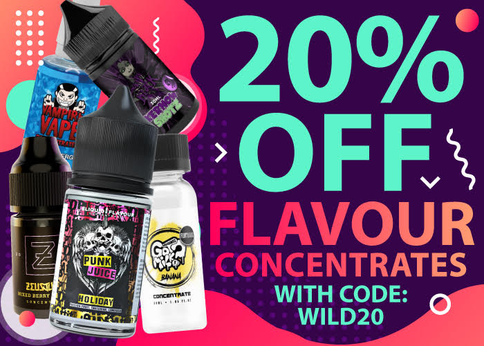 20% OFF FLAVOUR CONCENTRATES