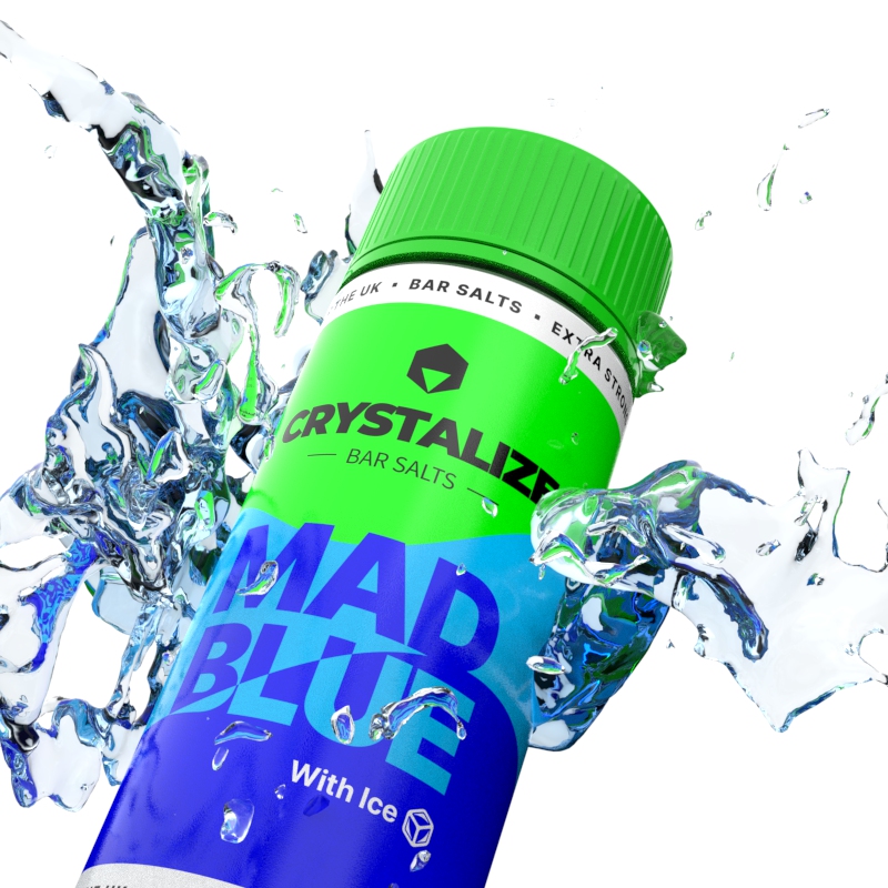 Mad Blue Crystalize Drip Hacks Longfill - 60ml/120ml